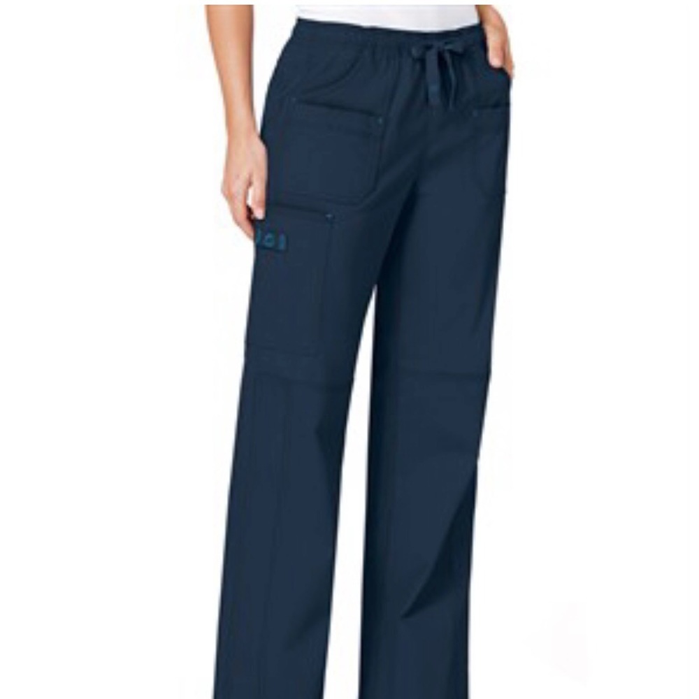 Navy Blue Wonderwink Faith Multi-Cargo Scrub Pants